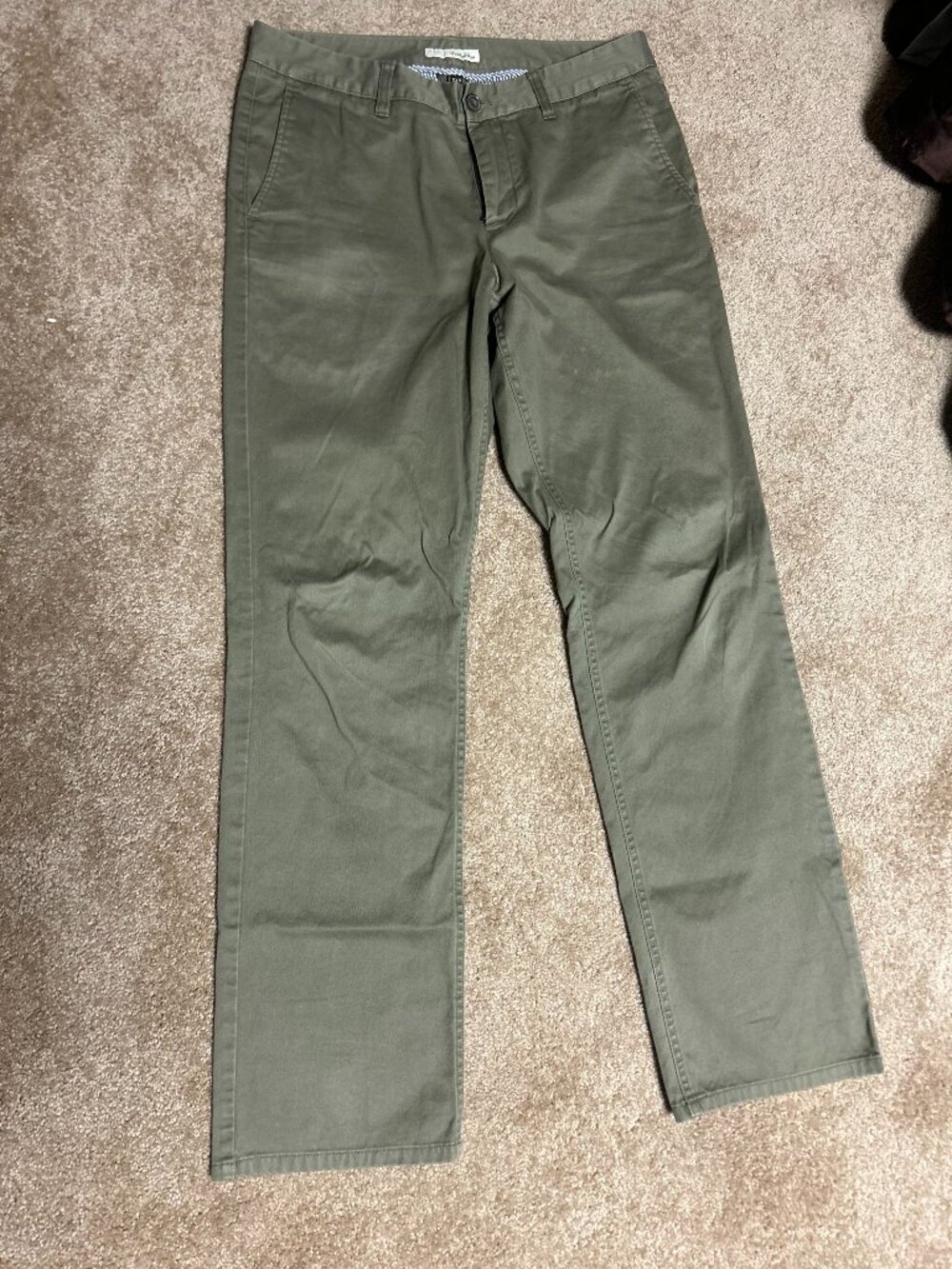 Hawker Rye Green Pants 32x32